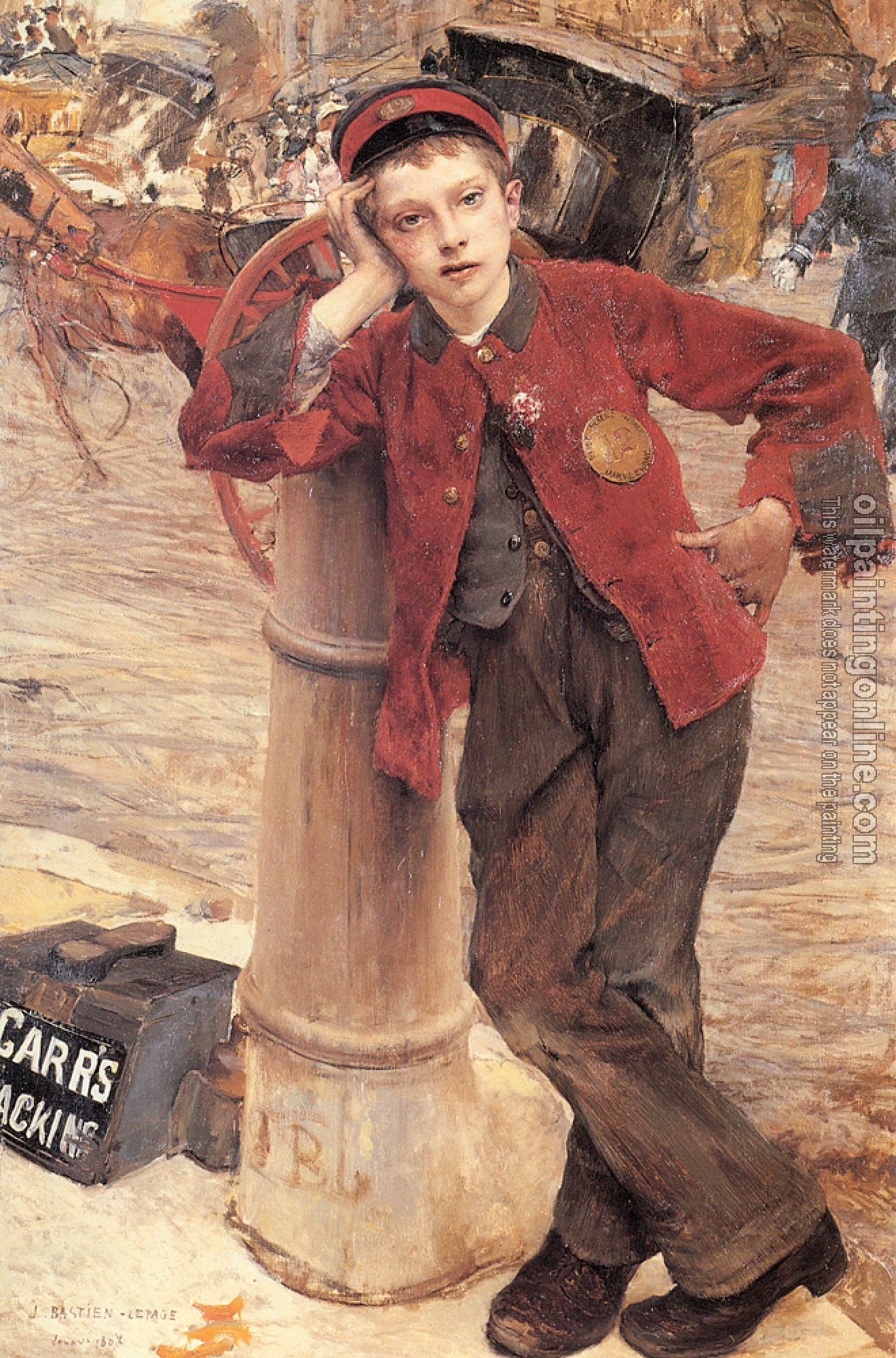 Jules Bastien-Lepage - The London Bootblack